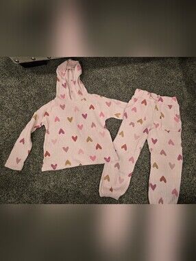 Garanimals Pink Heart Hooded Outfit